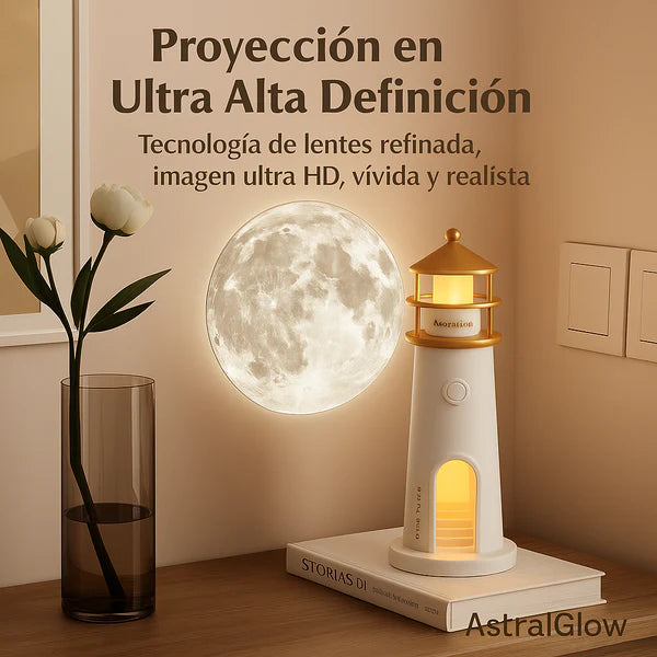 Lumoont™ Faro proyector de luna con altavoz bluetooth