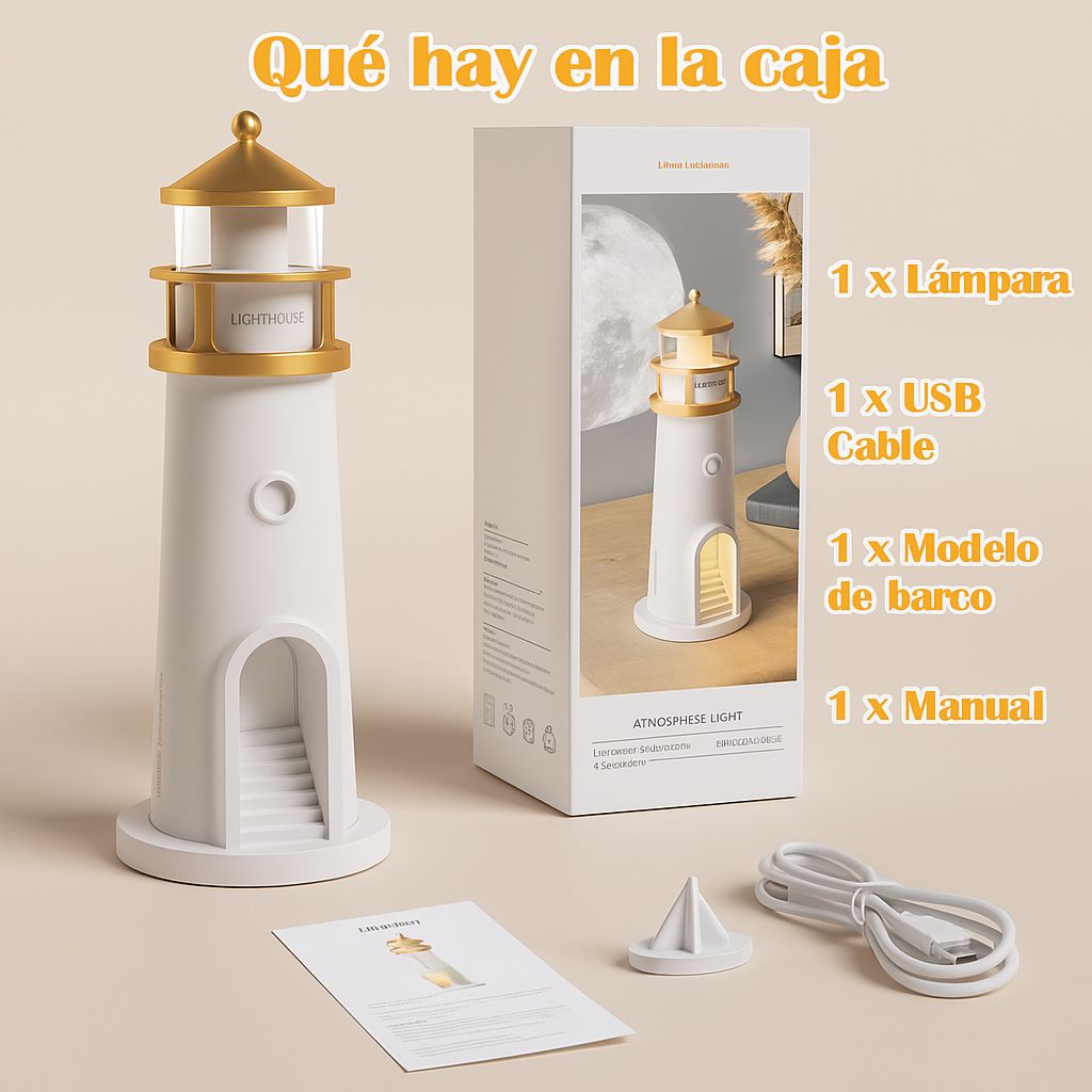 Lumoont™ Faro proyector de luna con altavoz bluetooth